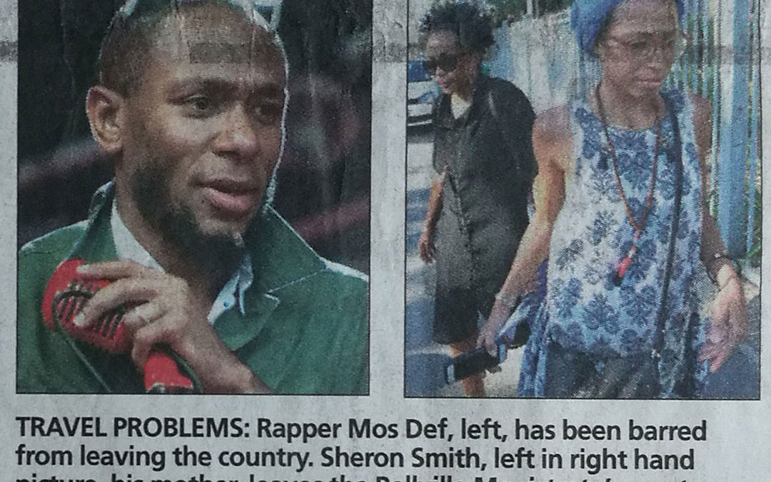 Rapper not allowed to exit South Africa